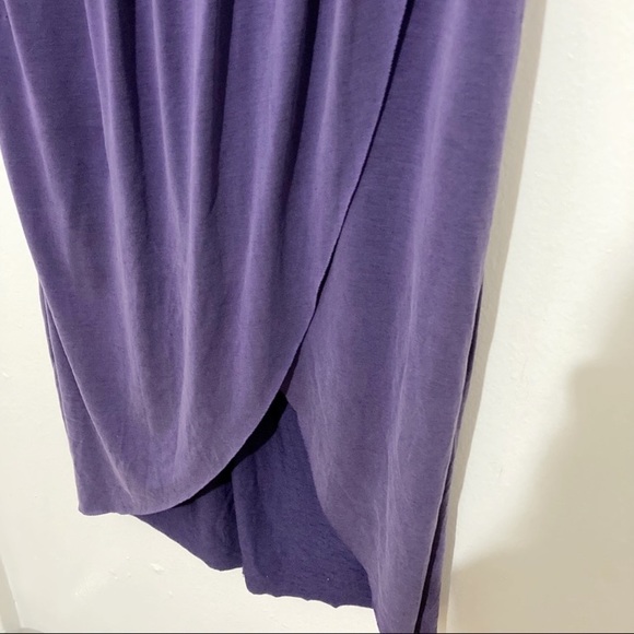 Free People Purple Lace Top Tulip Hem Corset/Bustier Maxi Dress Size XS - Picture 8 of 11